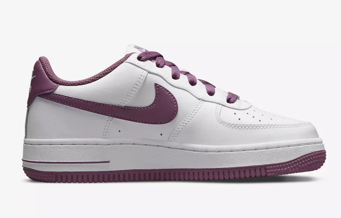 Nike Air Force 1 Low GS White Purple DH9600-101 Release Datum