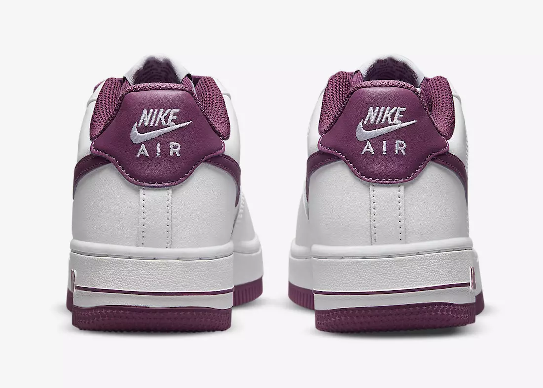 Nike Air Force 1 Low GS White Purple DH9600-101 Data de llançament