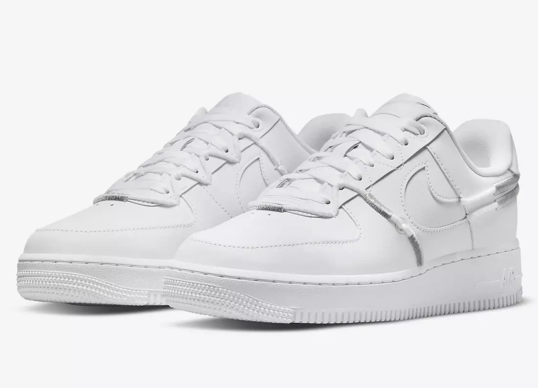 Nike ၏ နောက်ဆုံးပေါ် Air Force 1 Low LX သည် All-White ဖြစ်သည်။