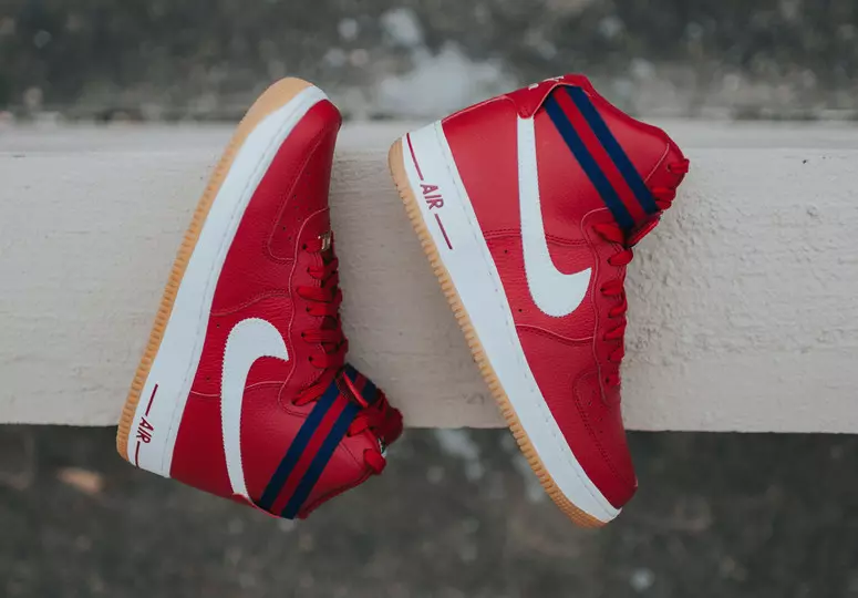 Nike Air Force 1 High Red Gum