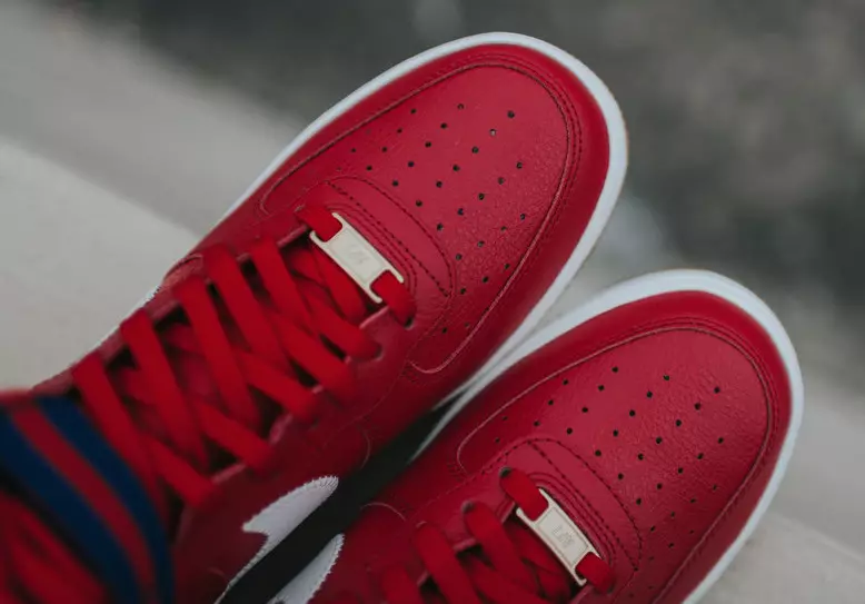 Nike Air Force 1 Alto Goma Roja