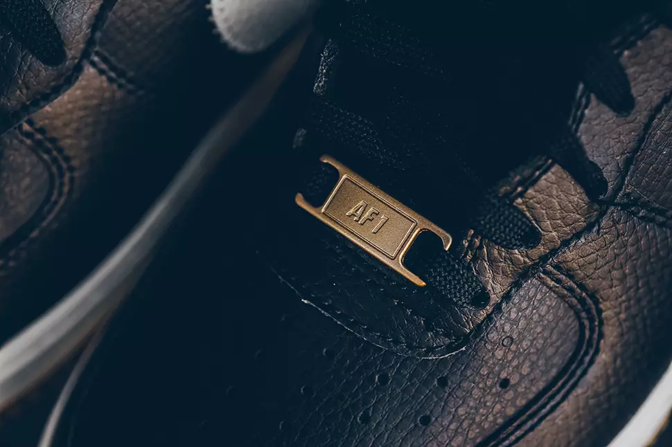 Nike Air Force 1 Haute Gum Noir