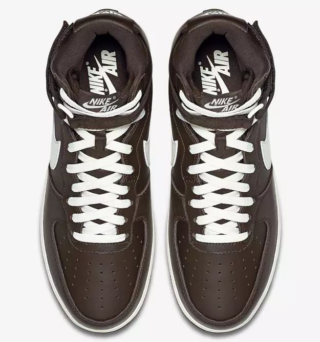 Data lansării Nike Air Force 1 High Chocolate Brown