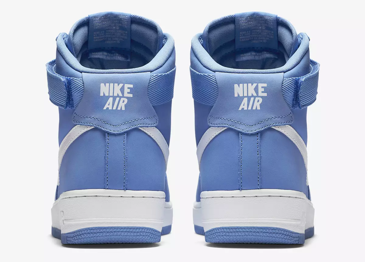 Nike Air Force 1 Өндөр OG Baby Blue хувилбарын огноо