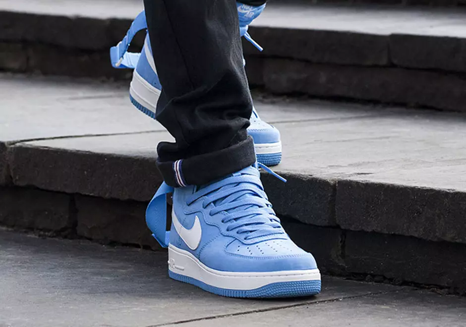 Nike Air Force 1 Haute Université Bleu