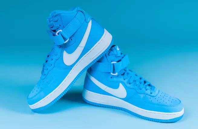 Nike Air Force 1 High Retro University Baby Blauw Wit