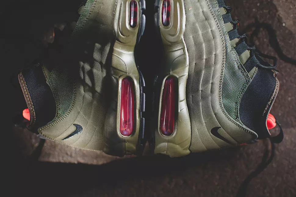 Nike Air Max 95 Sneakerboot Donker Loden