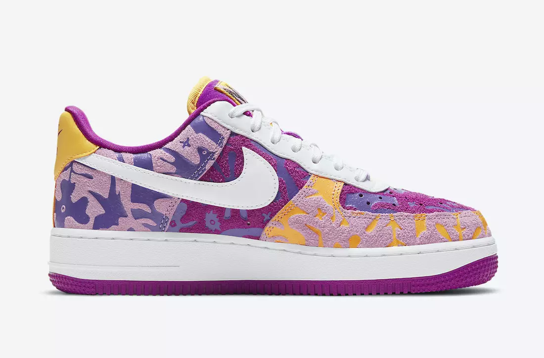 Nike Air Force 1 07 LV8 Red Plum DD5516-584 Tarikh Tayangan