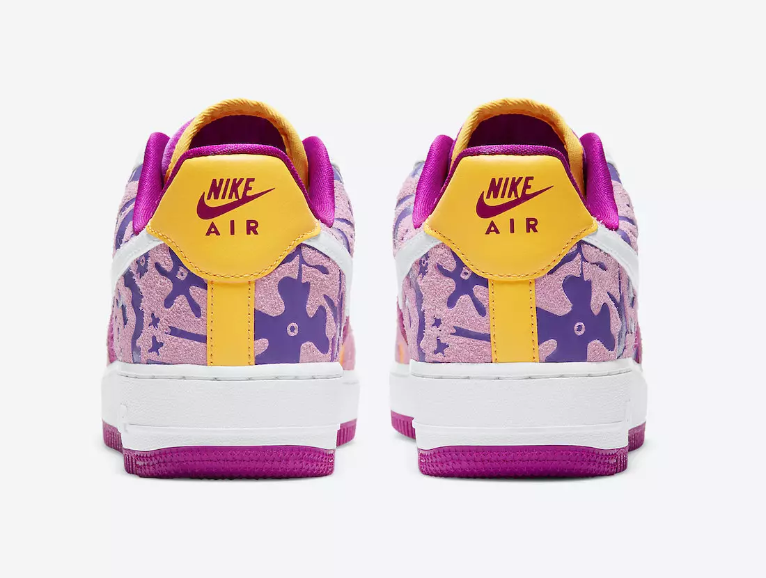 Nike Air Force 1 07 LV8 Red Plum DD5516-584, väljalaskekuupäev