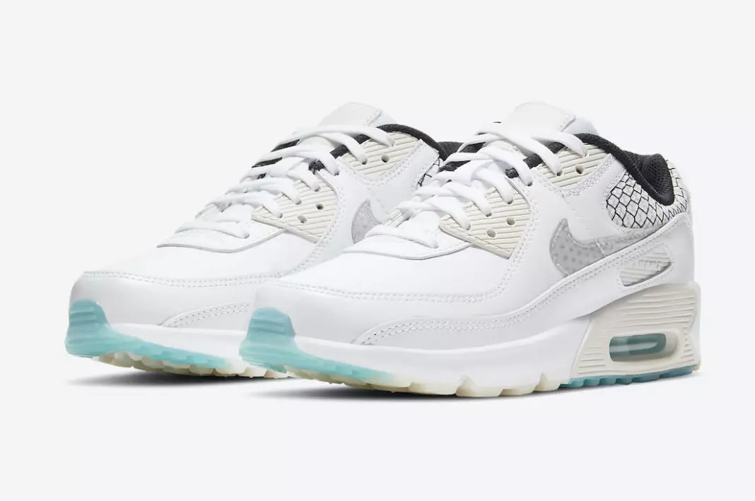 تاريخ الإصدار Nike Air Max 90 GS DB4187-100