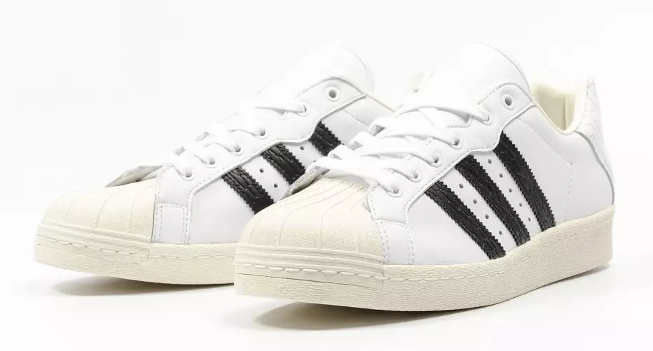 adidas Ultrastar 80s White Core შავი