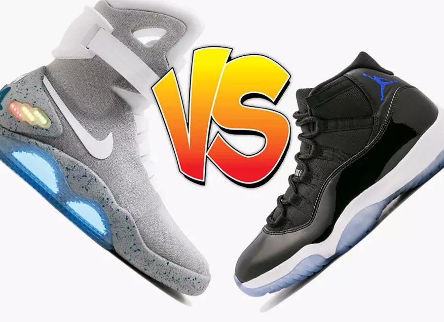 סרט טוב יותר מהדורה: Nike Air Mag או Air Jordan 11 5982_1