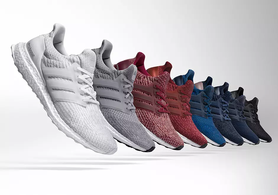 De adidas Ultra Boost 3.0 komt morgen uit in 11 kleuren