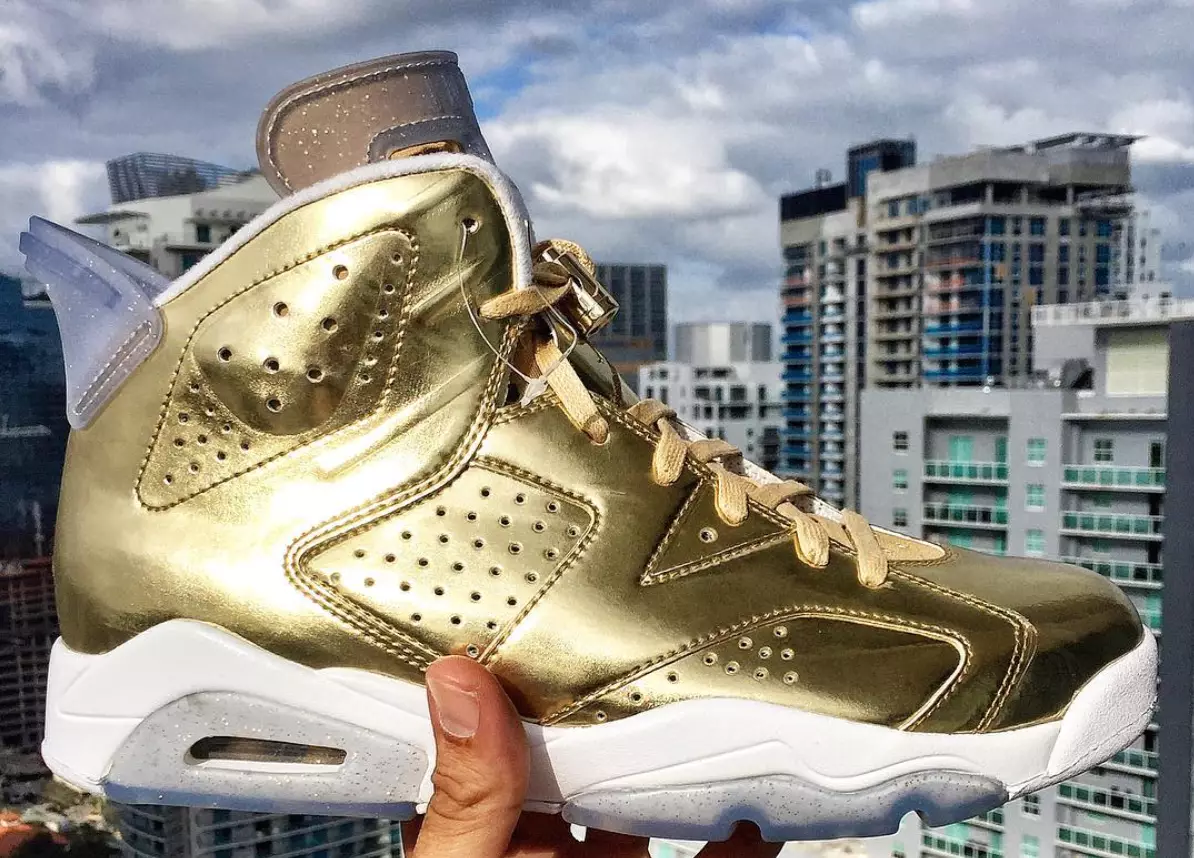 Air Jordan 6 Gold Oscars Spike Lee