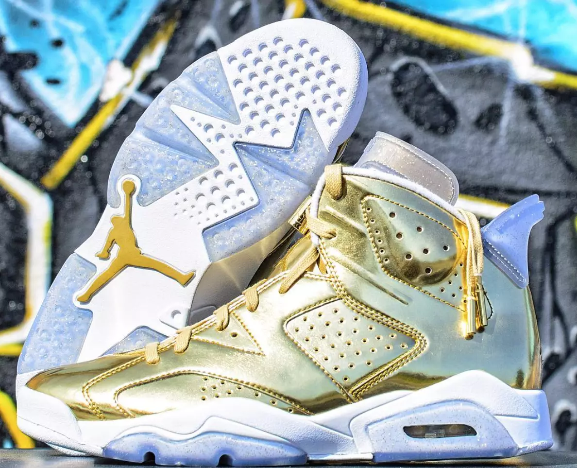 Air Jordan 6 zlatých Oscarů Spike Lee