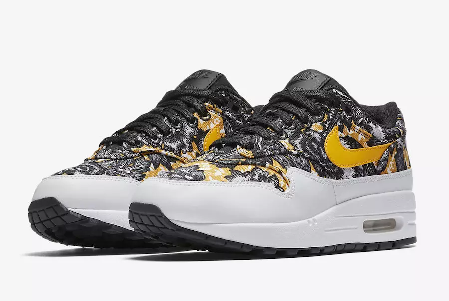 Nike Air Max 1 recouverte d'un imprimé floral