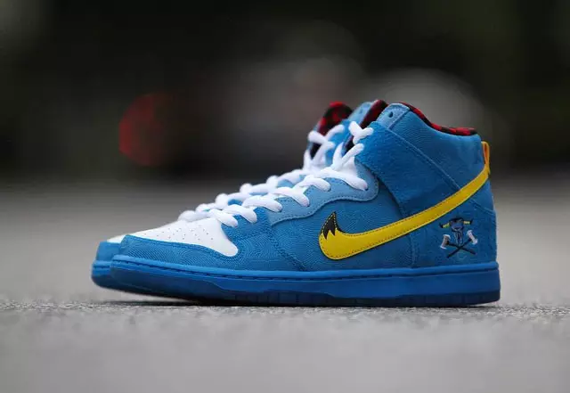 Familia Nike SB Dunk High Blue Ox Փոլ Բունյան