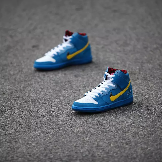 Familia Nike SB Dunk High Blue Ox Пол Бунян