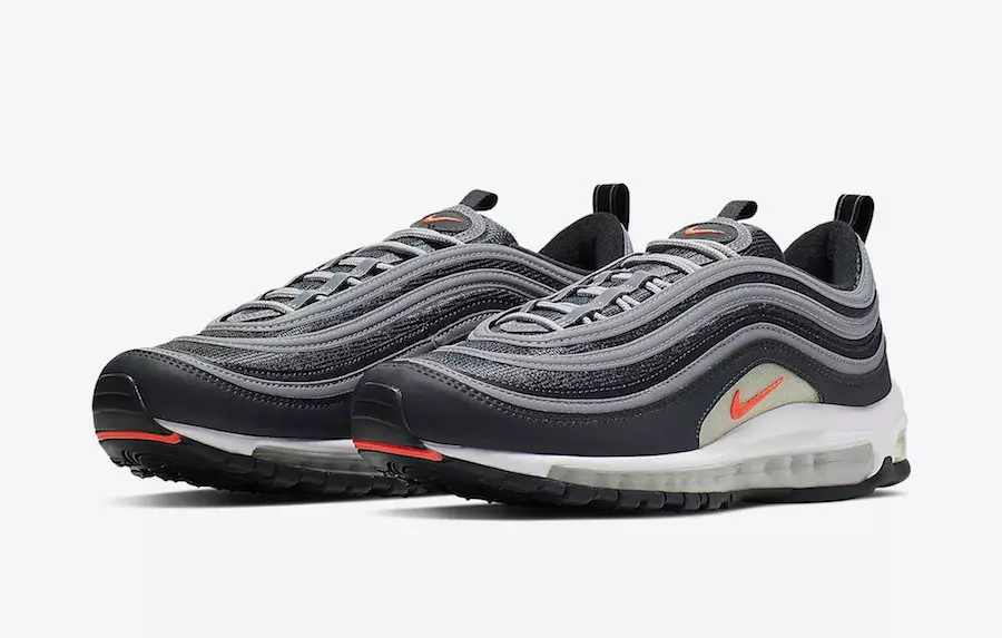 Nike Air Max 97 Phát hành trong Anthracite và Flash Crimson