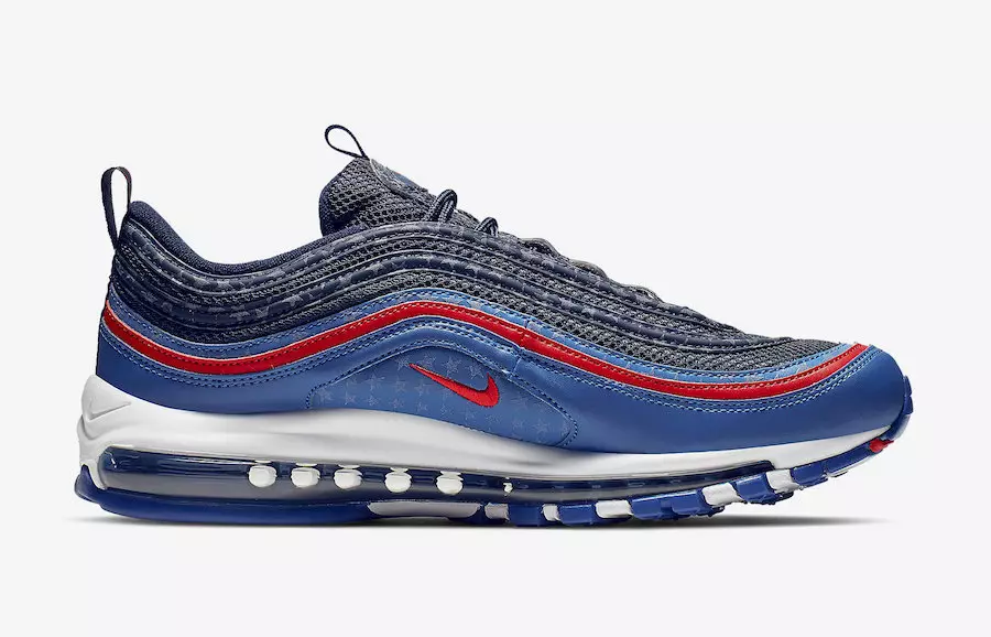 Nike Air Max 97 Game Royal University Red CD7791-400 Útgáfudagur