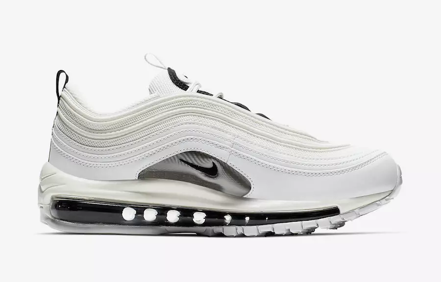 Nike Air Max 97 Bianche Nere Argento 921733-103 Data di rilascio