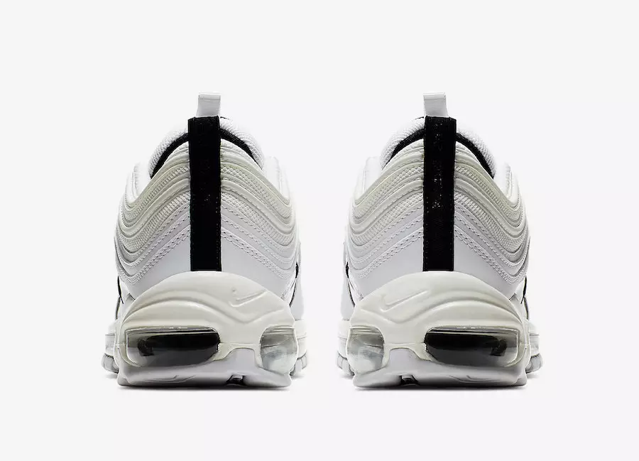 Nike Air Max 97 White Black Silver 921733-103 Թողարկման ամսաթիվ