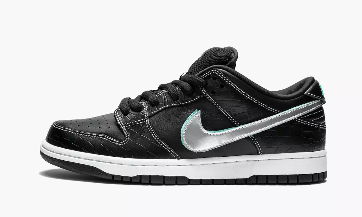 Diamond Supply Co Nike SB Dunk Low Black Diamond BV1310-001 Chiqarilgan Sana