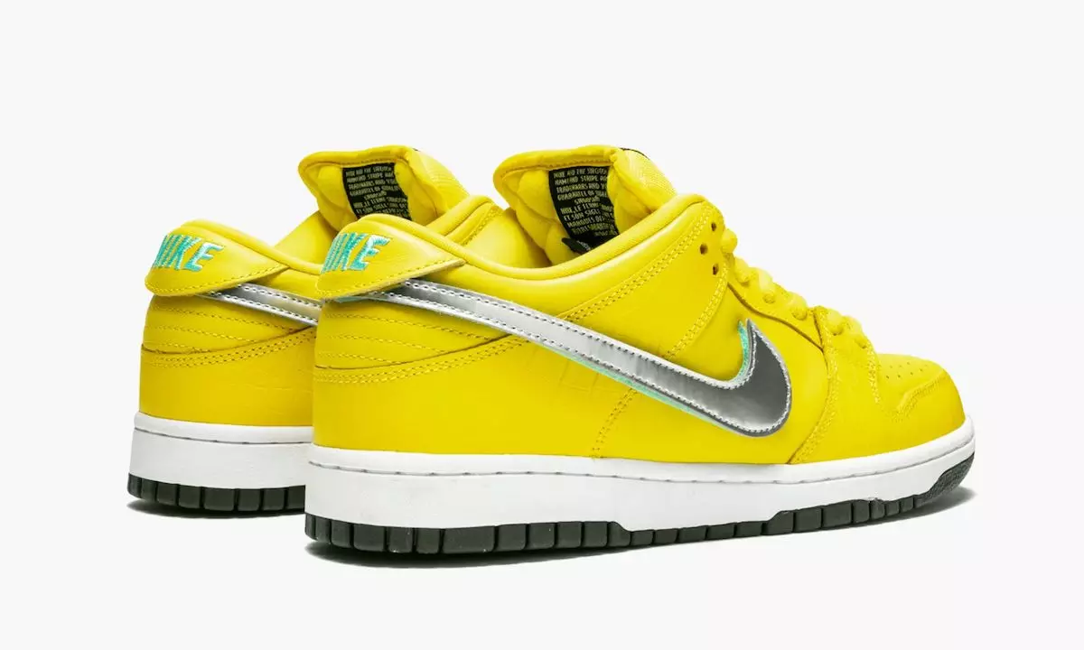 Diamond Supply Co Nike SB Dunk Low Canary Diamond BV1310-700 Թողարկման ամսաթիվ