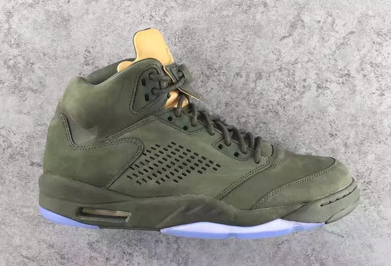 Air Jordan 5 Premium Green Tan Дата випуску