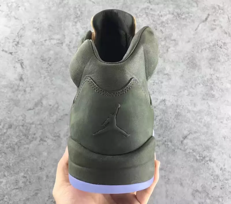 Tarikh Tayangan Air Jordan 5 Premium Green Tan