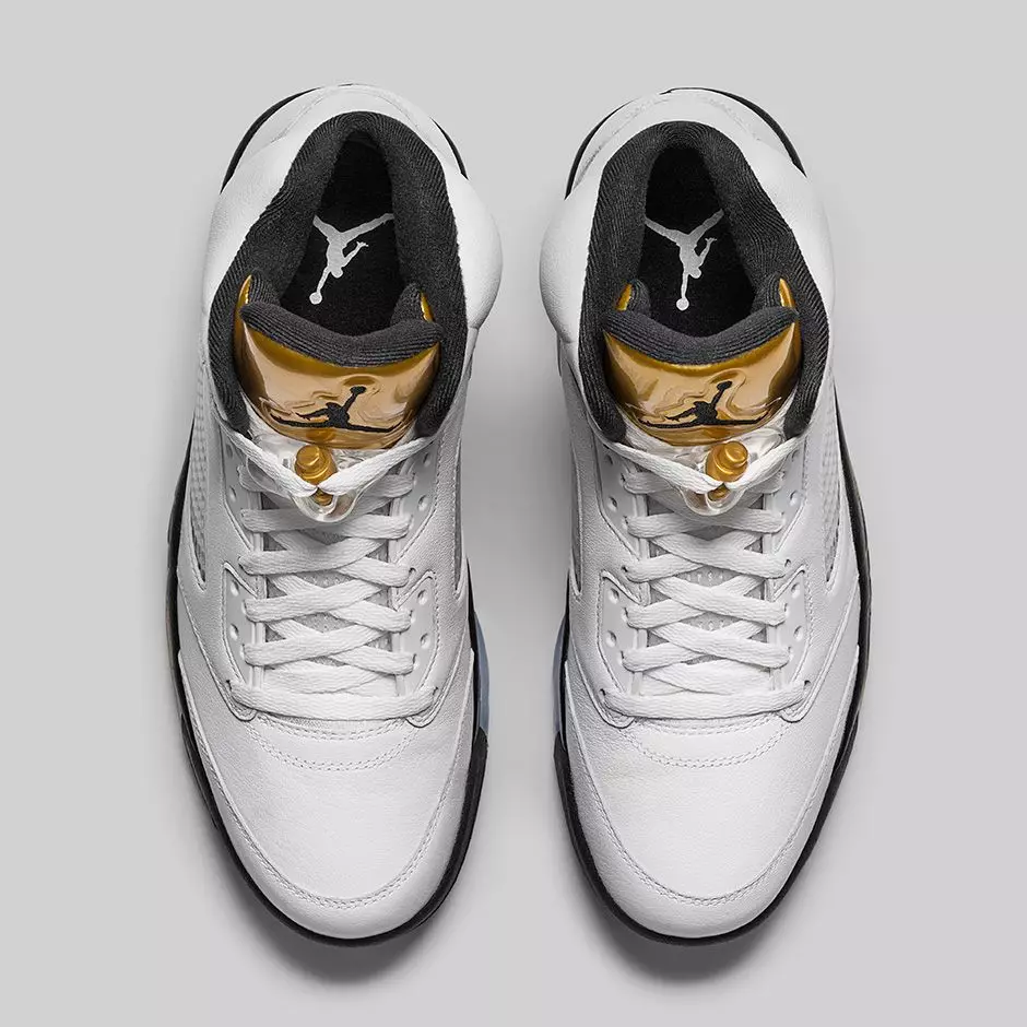 تاريخ إصدار Air Jordan 5 Metallic Gold