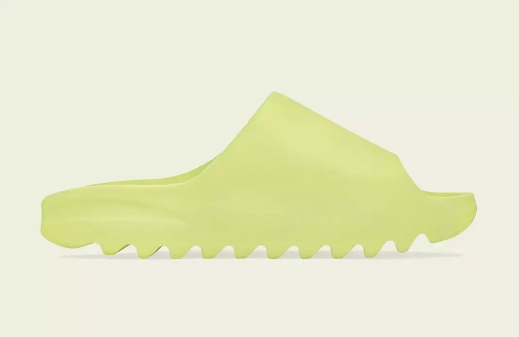 Adidas Yeezy Slide Glow Green HQ6447 Restock Išleidimo data