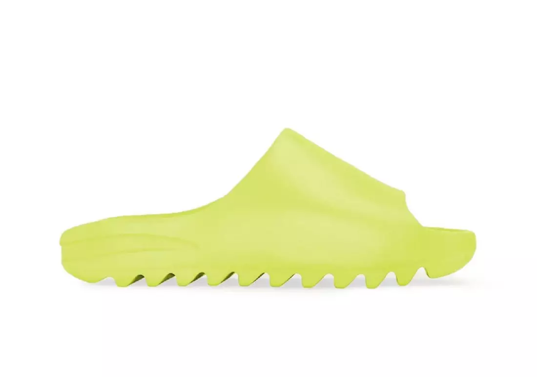 adidas Yeezy Slide Glow Green Release Data