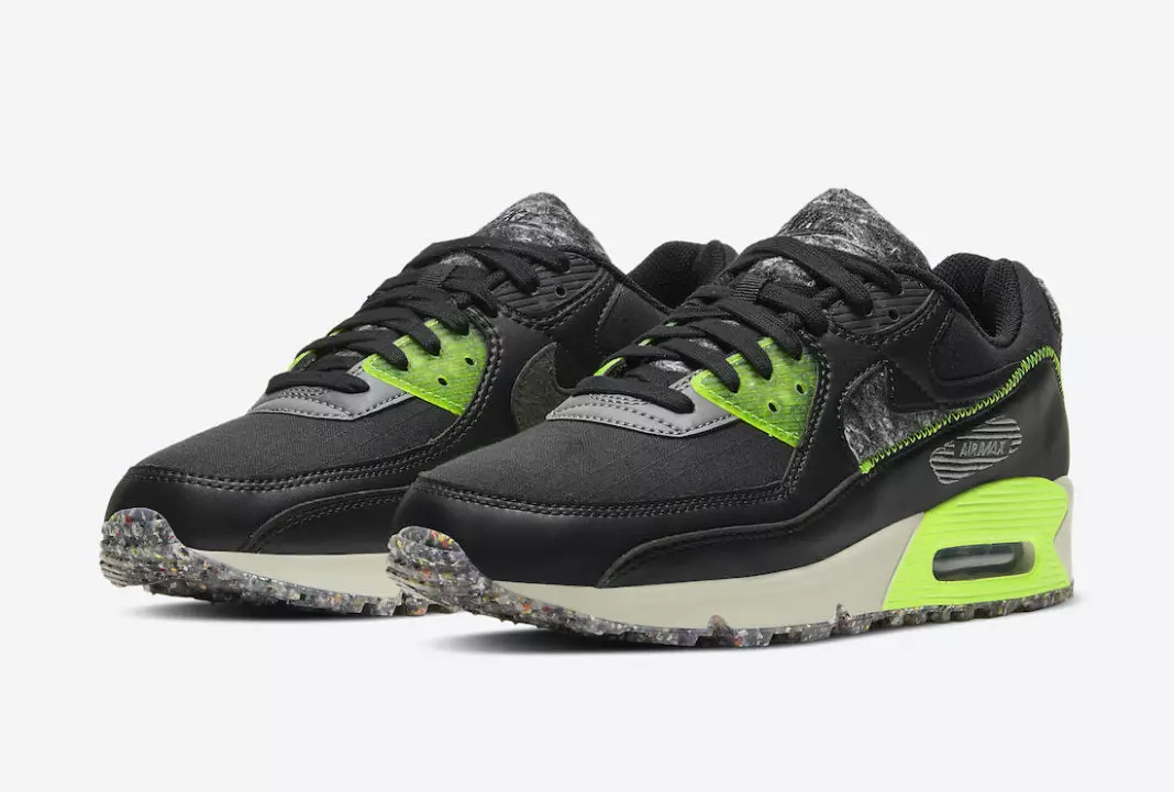 Tarehe ya Kutolewa ya Nike Air Max 90 M2Z2 Electric Green DD0383-001