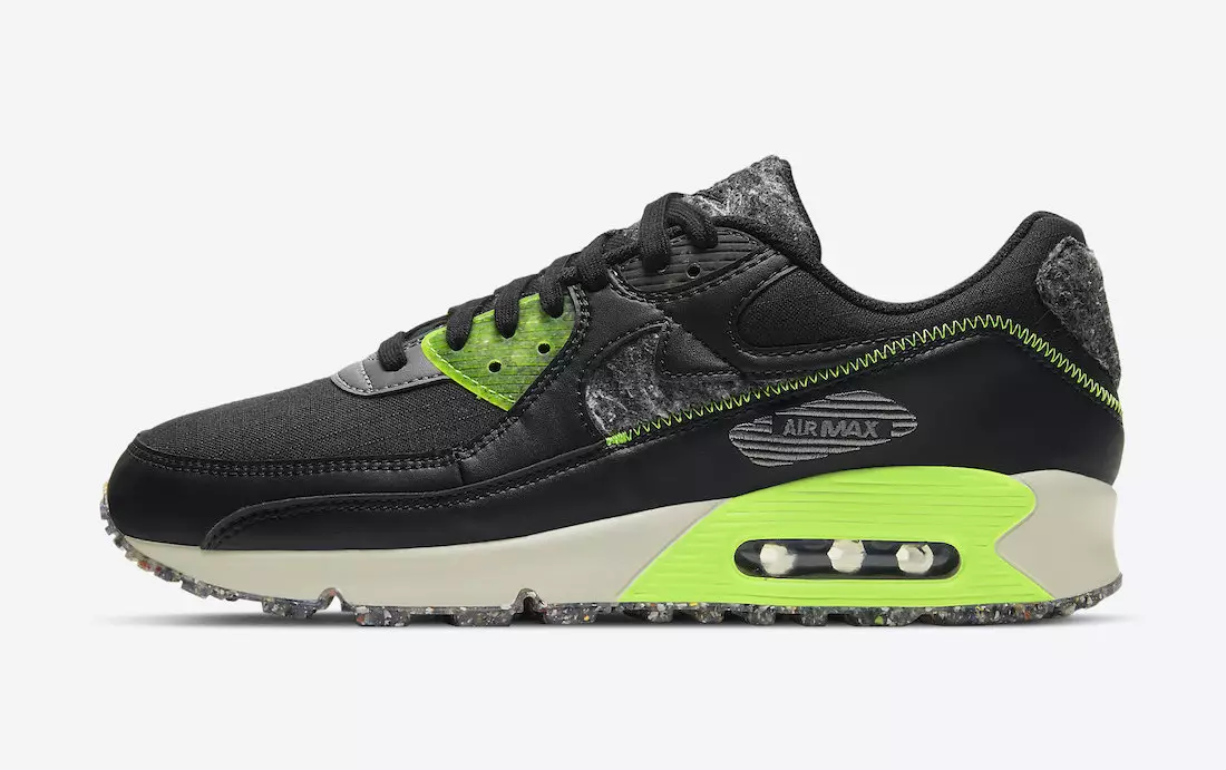 Nike Air Max 90 M2Z2 Electric Green DD0383-001 გამოშვების თარიღი