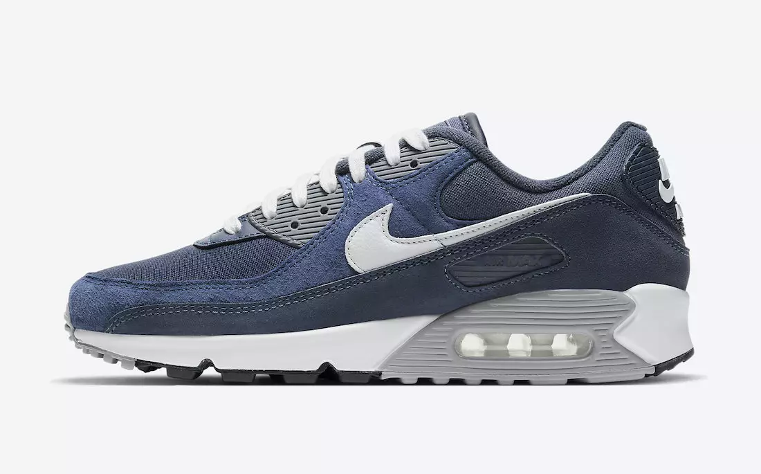 Nike Air Max 90 PRM Obsidian Midnight Navy DA1641-400 izlaišanas datums