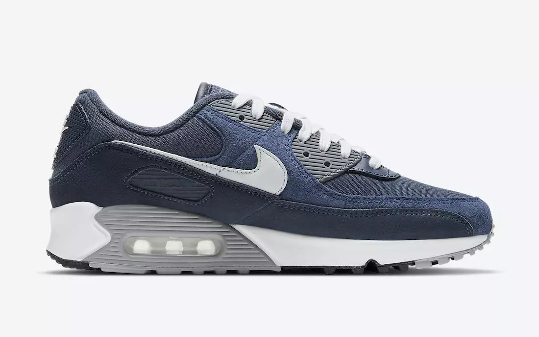 Ngày phát hành Nike Air Max 90 PRM Obsidian Midnight Navy DA1641-400