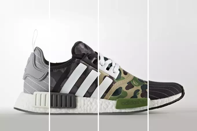 Linken op d'Bedwin a BAPE adidas NMD Releases