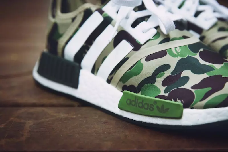 BAPE x adidas NMD Olive Camo Data de lançamento