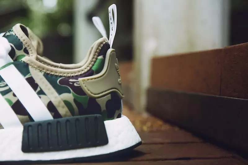 BAPE x adidas NMD Olive Camo Date de sortie