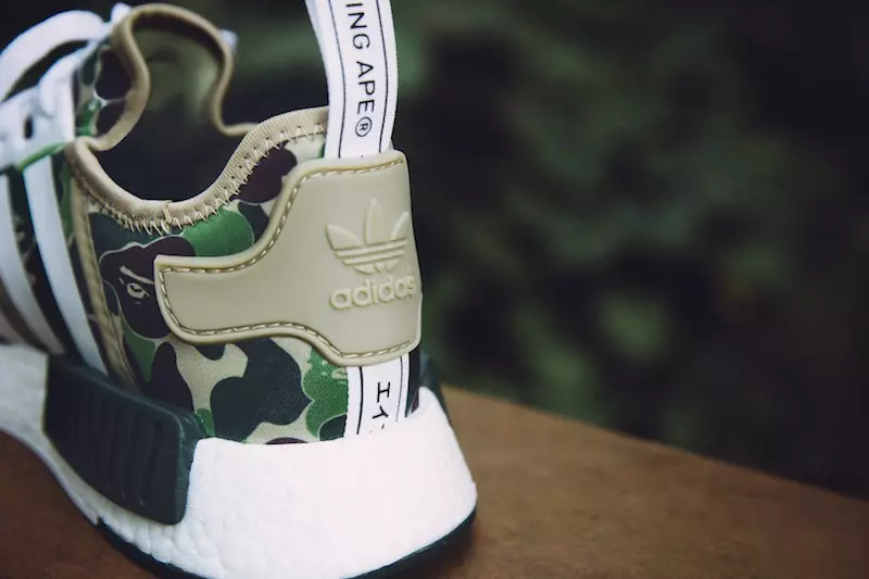 BAPE x Adidas NMD Olive Camo Чыккан датасы