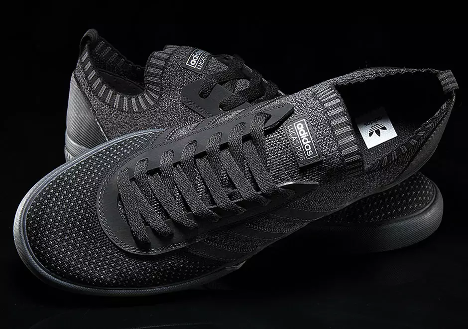 adidas Lucas Premiere Primeknit Triple Schwarz