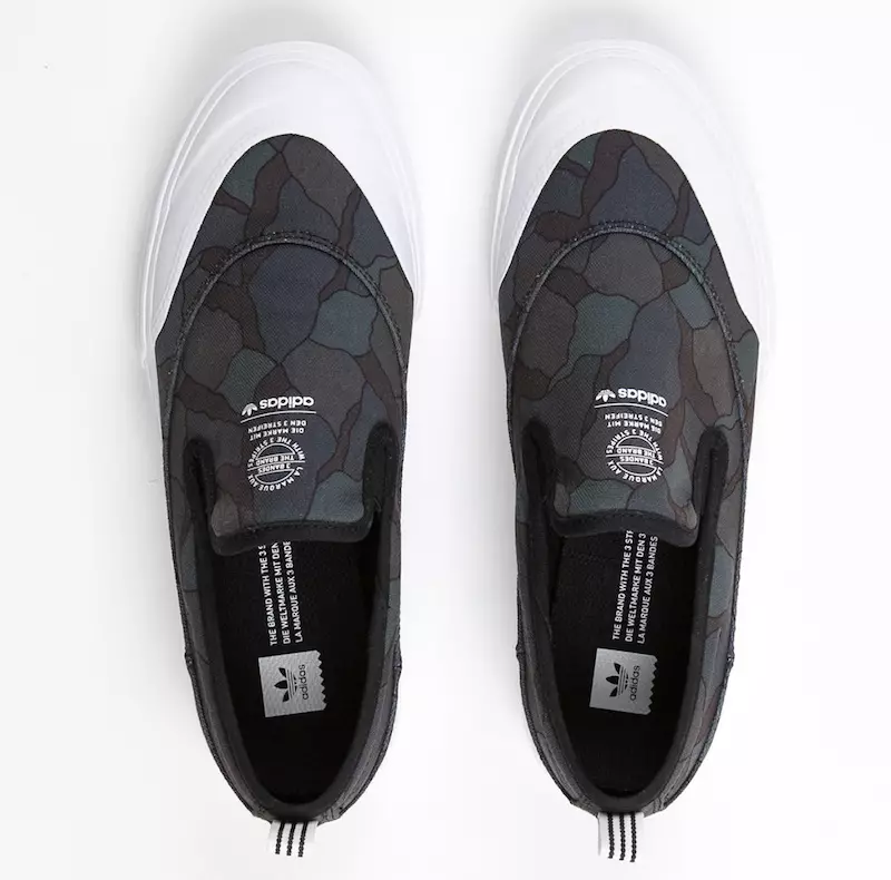 adidas Matchcourt Slip On Organic Pattern