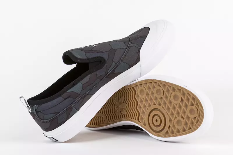 Adidas Matchcourt Slip On Organic Pattern