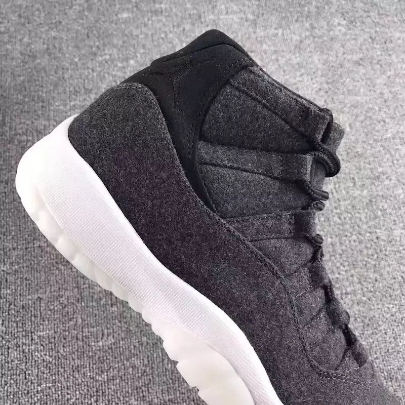 Air Jordan 11 Wool Grey Black Дата выпуску