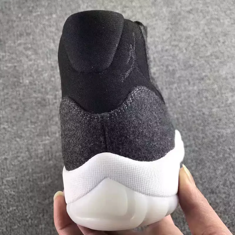 Air Jordan 11 Cinza Lã Preto Data de Lançamento