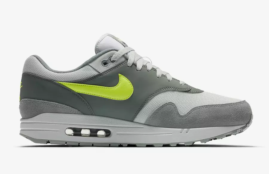 Nike Air Max 1 szürke Volt Swoosh AH8145-300