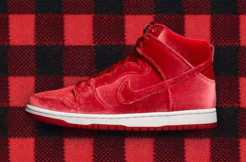 Nike SB Dunk High Red Velvet Release Datum