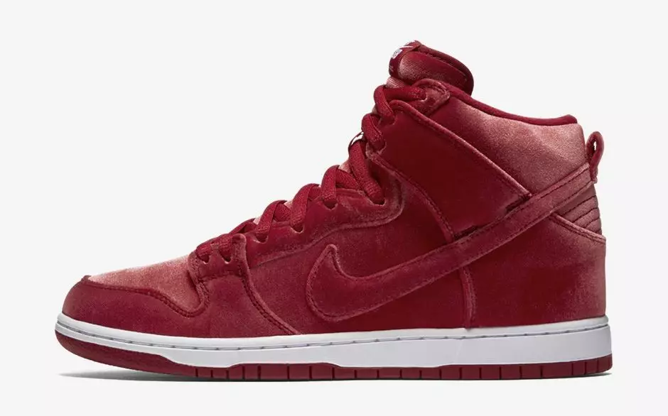 Nike SB Dunk High Red Velvet Fecha de lanzamiento