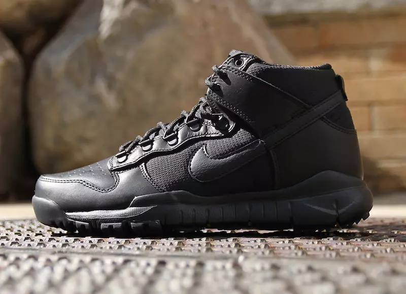 Nike SB Dunk High Boot Black Military Brown